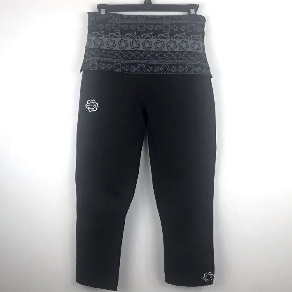 Zaggora Exercise Slimming Crop Pants - Picture 5 of 11